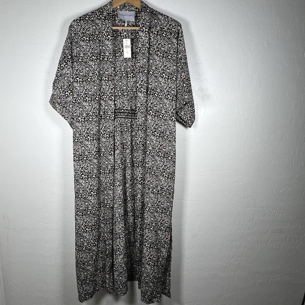 Anthropologie‎ NEW Andersen & Lauth Floral Kimono Duster Jacket OS NWT
